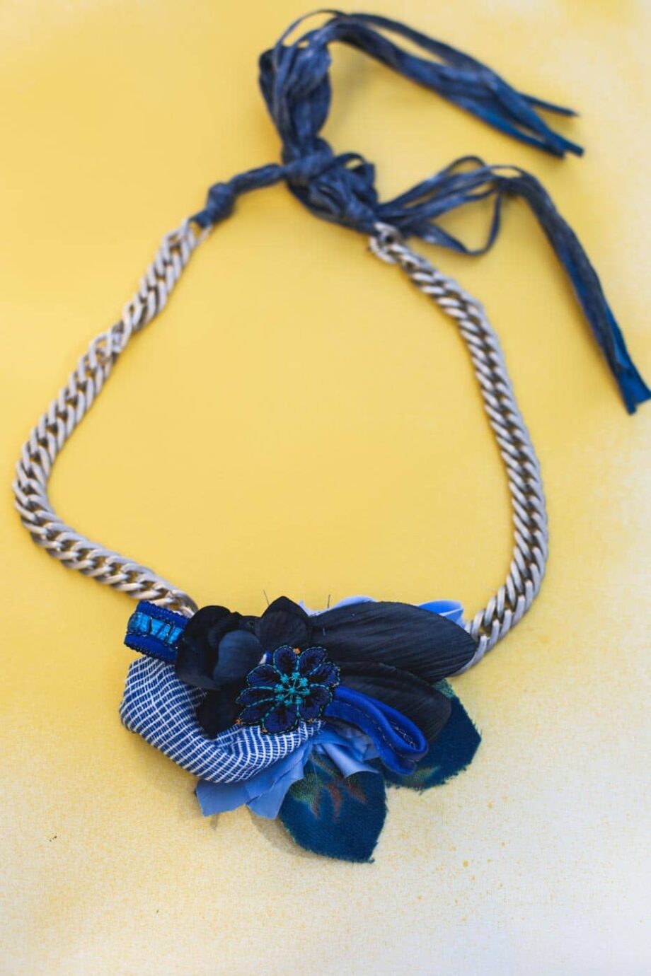 Summer splash necklace (blue)_1