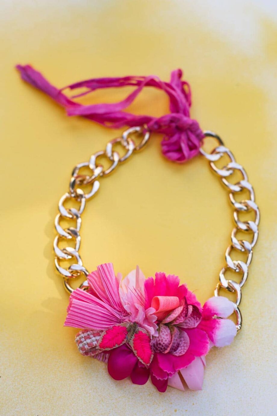 Summer splash necklace (pink)_1