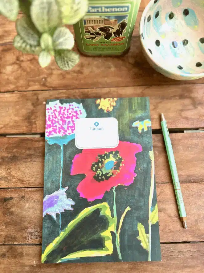 joyfull notebook field of poppies (1)
