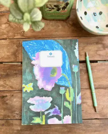 joyfull notebook field of poppies