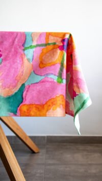 Flowers are food for my soul tablecloth