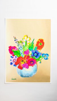 ⁦פרינט - Flowers Cutout⁩ – תמונה ⁦2⁩