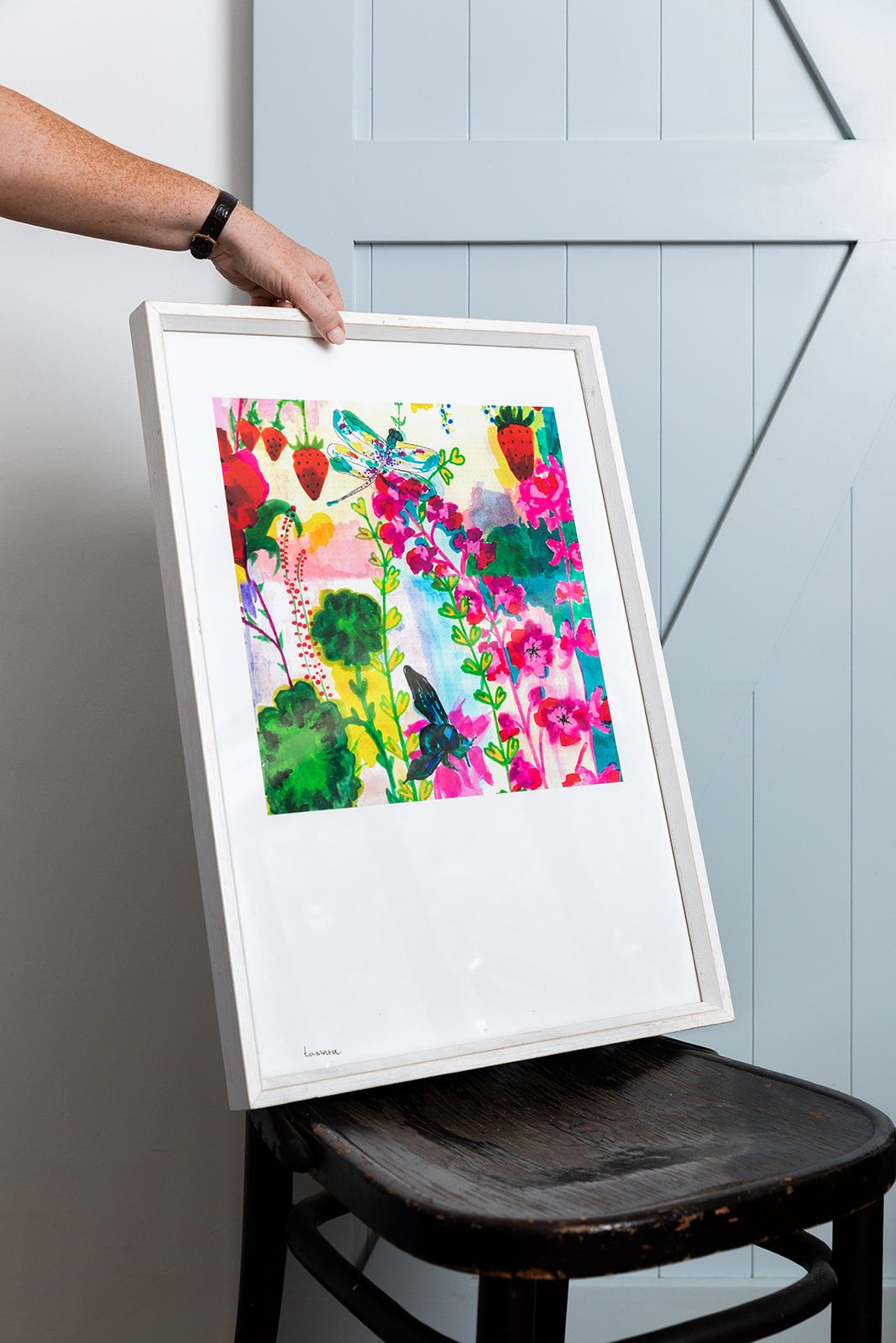 פרינט - My secret garden fly