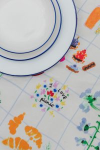 ⁦i love picnic tablecloth⁩ – תמונה ⁦2⁩