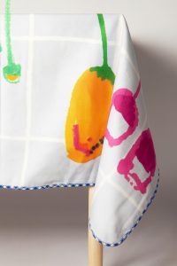 Big Blue Picnic tablecloth