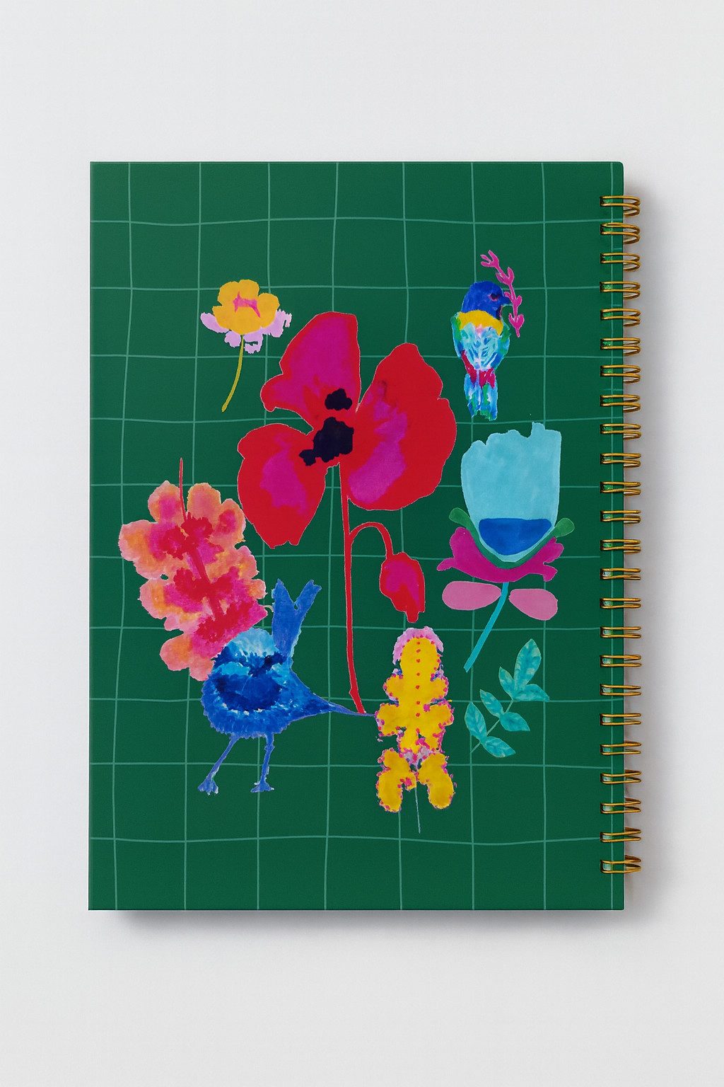 מחברת ספירלה שורות ירוקה