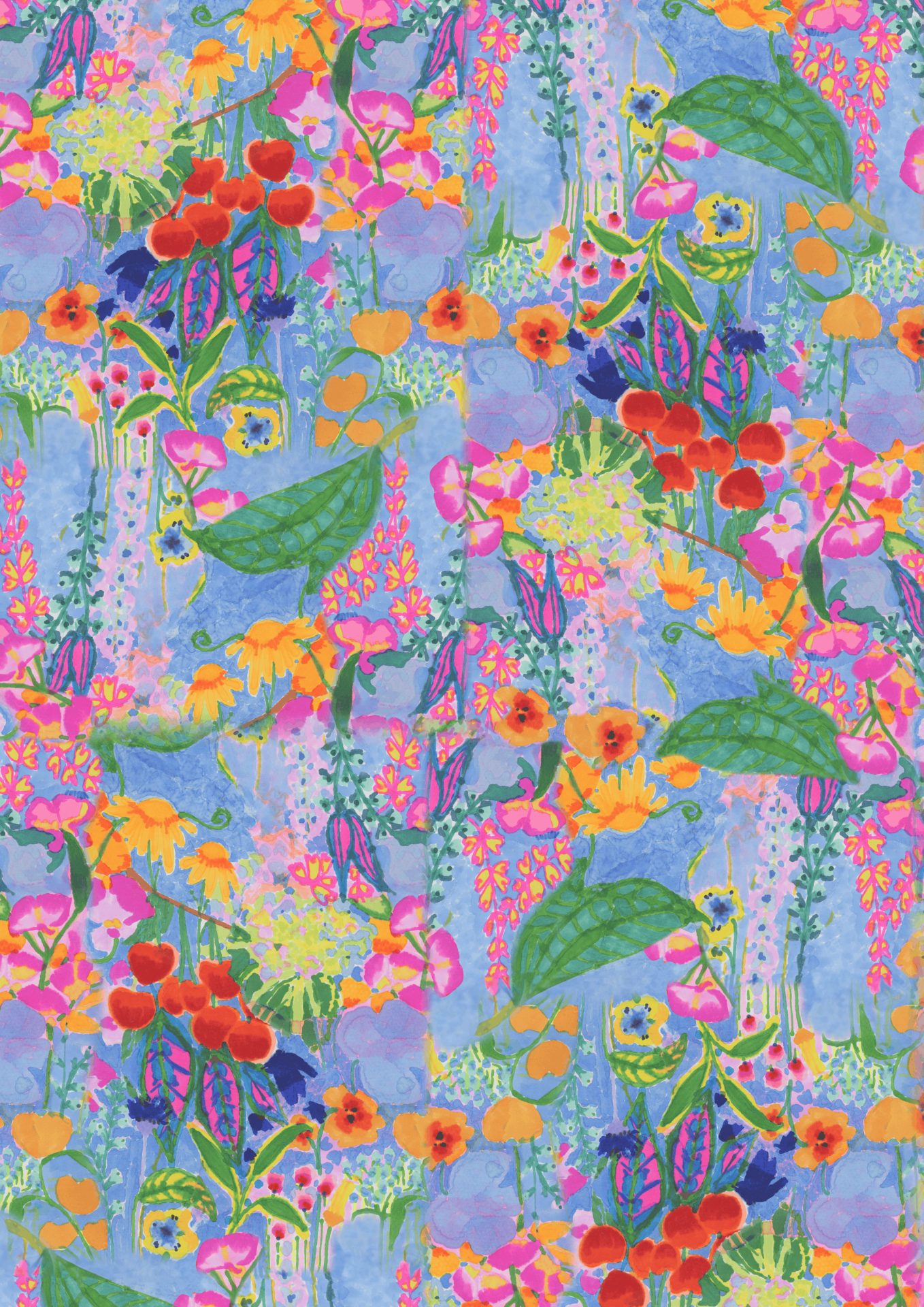 Magical field tablecloth